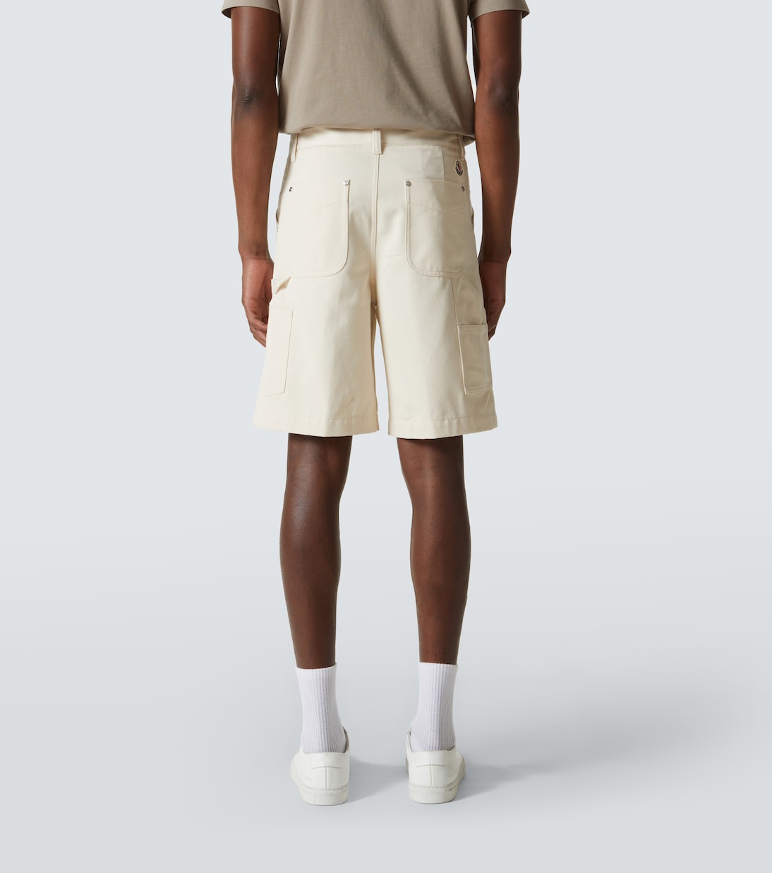 Shorts in twill di cotone | Moncler