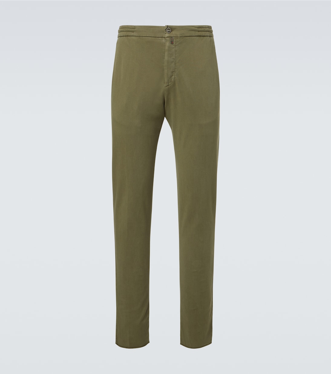 Pantalon chino à taille mi-haute | Kiton