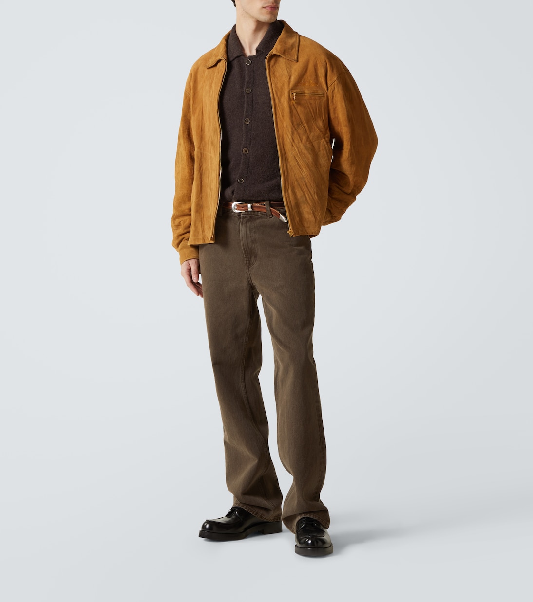 Jacke Strato Swing aus Veloursleder | Visvim