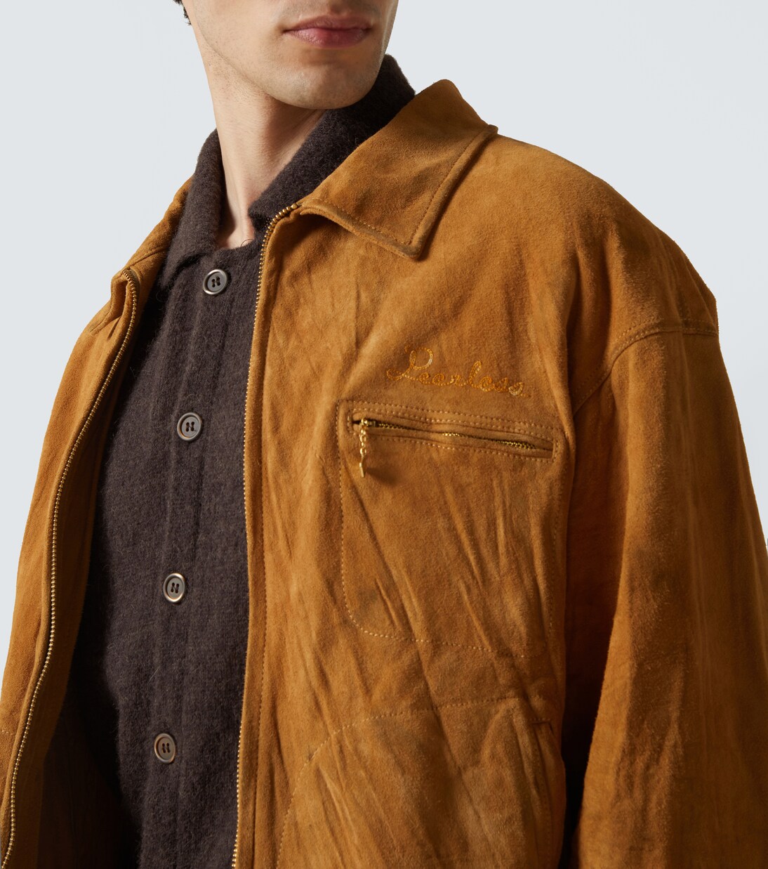 Jacke Strato Swing aus Veloursleder | Visvim