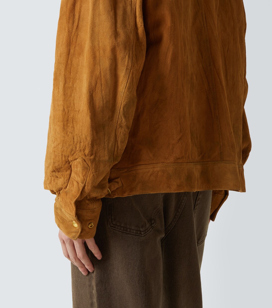 Jacke Strato Swing aus Veloursleder | Visvim