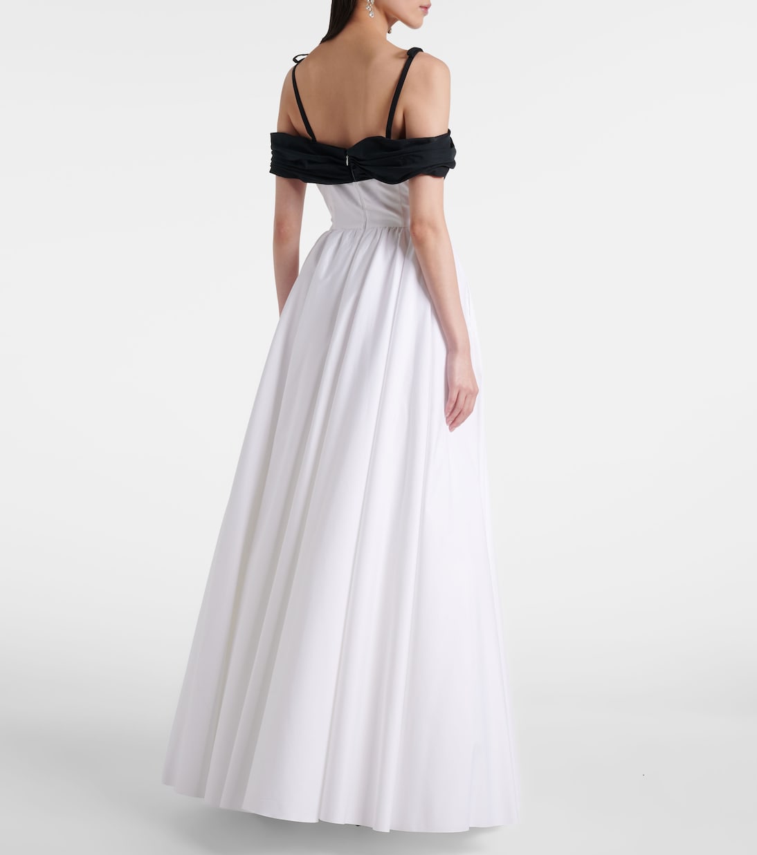 Abito lungo in cotone con cut-out | Giambattista Valli
