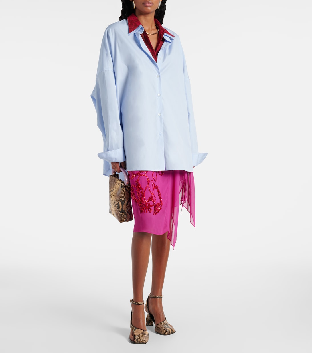 Camicia in popeline di cotone | Dries Van Noten