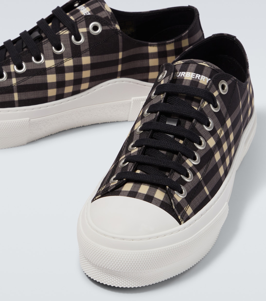 Burberry Check low-top sneakers | Burberry