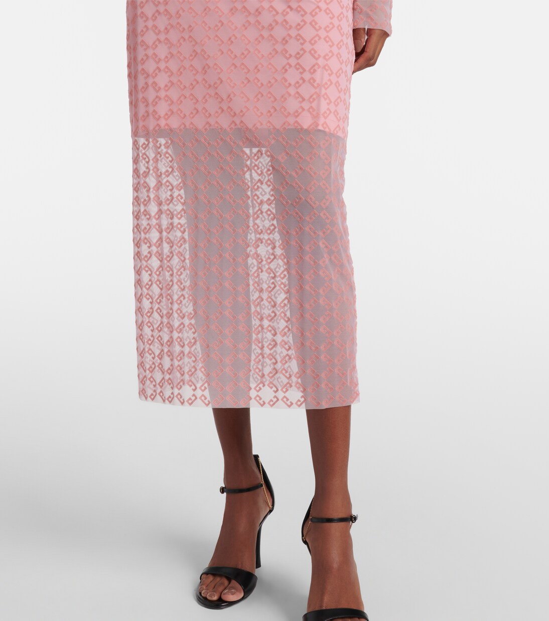 Abito midi Monogram 72 in tulle  | Givenchy
