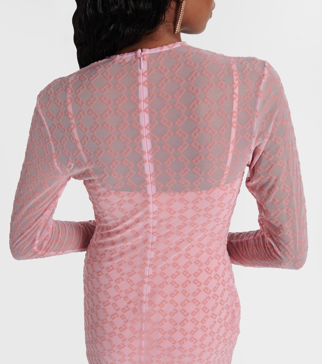 Abito midi Monogram 72 in tulle  | Givenchy