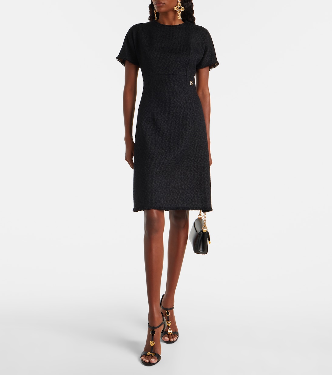 Minikleid aus einem Wollgemisch | Dolce&Gabbana
