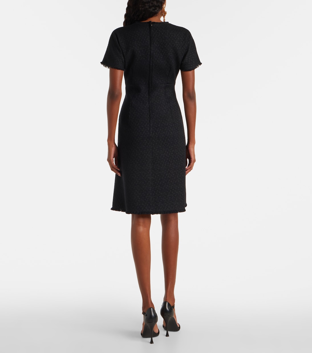 Minikleid aus einem Wollgemisch | Dolce&Gabbana