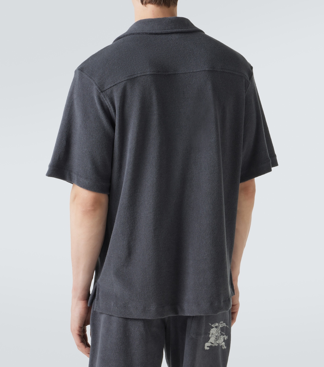 EKD cotton terry bowling shirt | Burberry