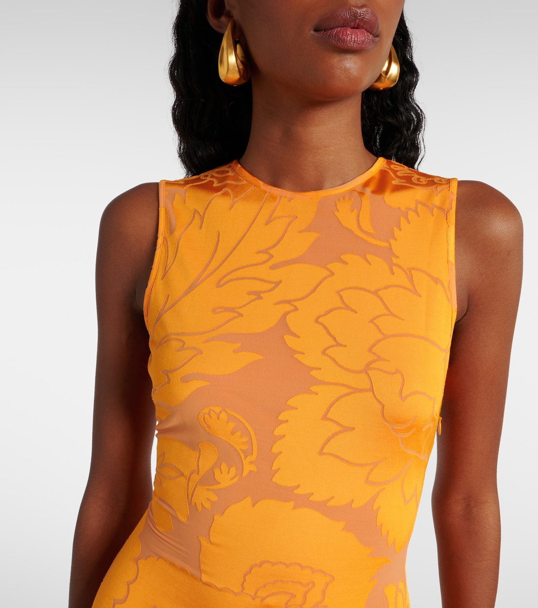 Robe longue à fleurs | Etro
