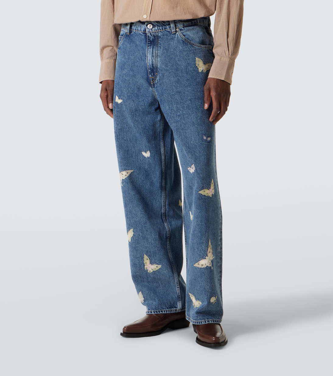 Jeans regular Vast Cut con ricamo | Our Legacy