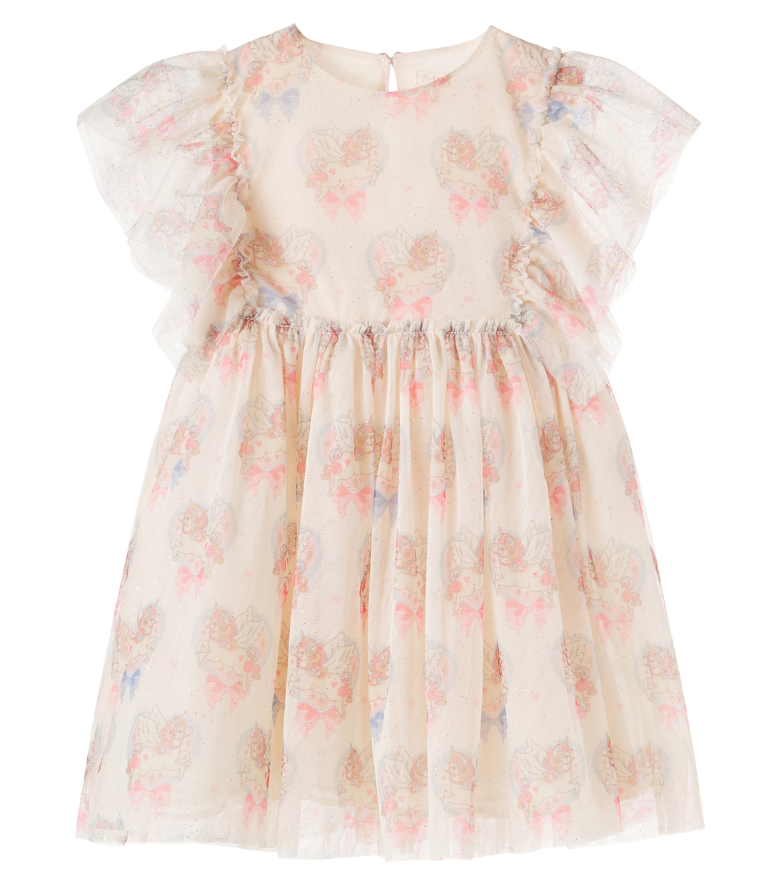 Abito Ada in tulle con stampa floreale | Konges Sløjd