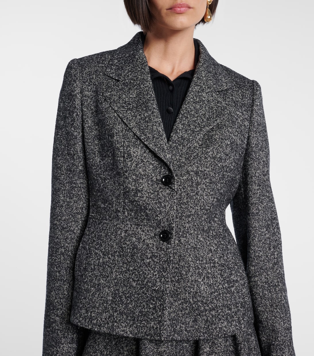 Chaqueta en mezcla de lana | Dolce&Gabbana