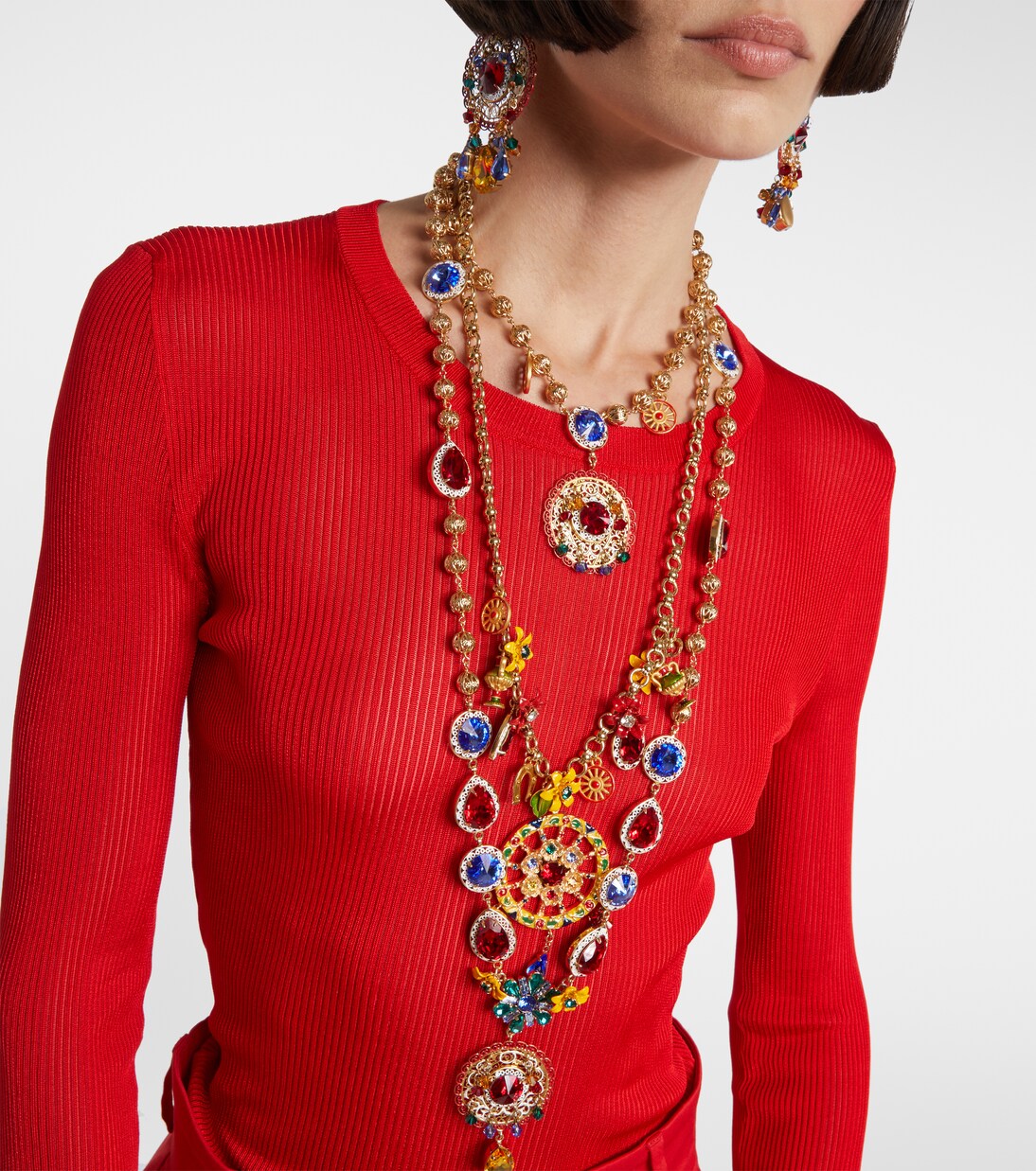 Collar con colgante adornado  | Dolce&Gabbana