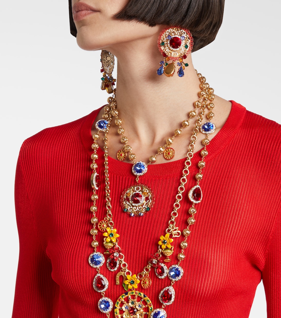Collar con colgante adornado  | Dolce&Gabbana