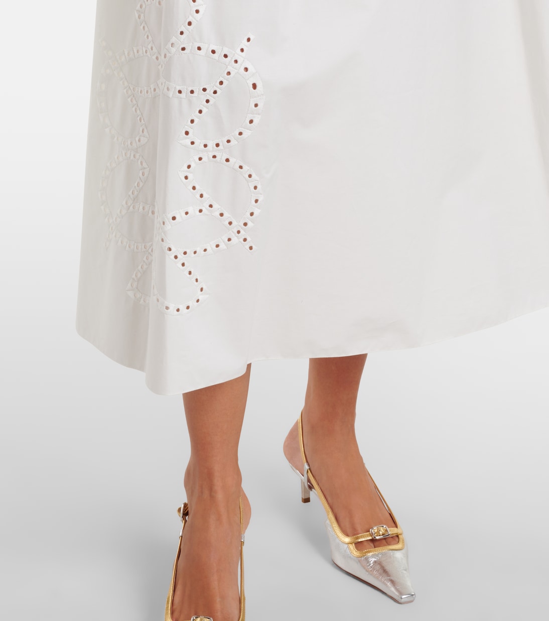 Cotton midi skirt | Elie Saab