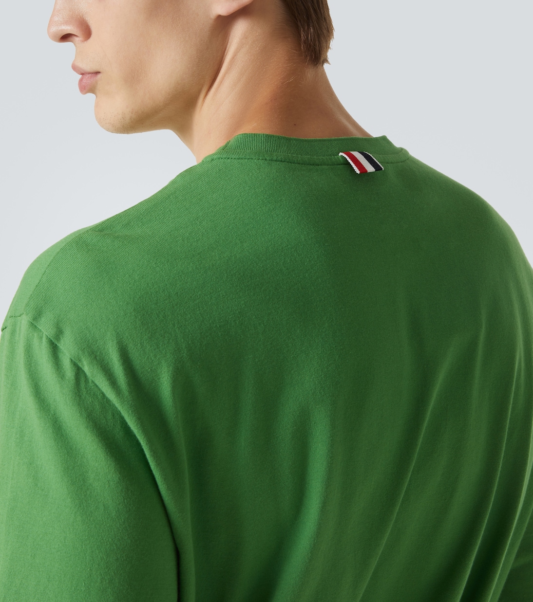 T-Shirt 4-Bar aus Baumwoll-Jersey | Thom Browne