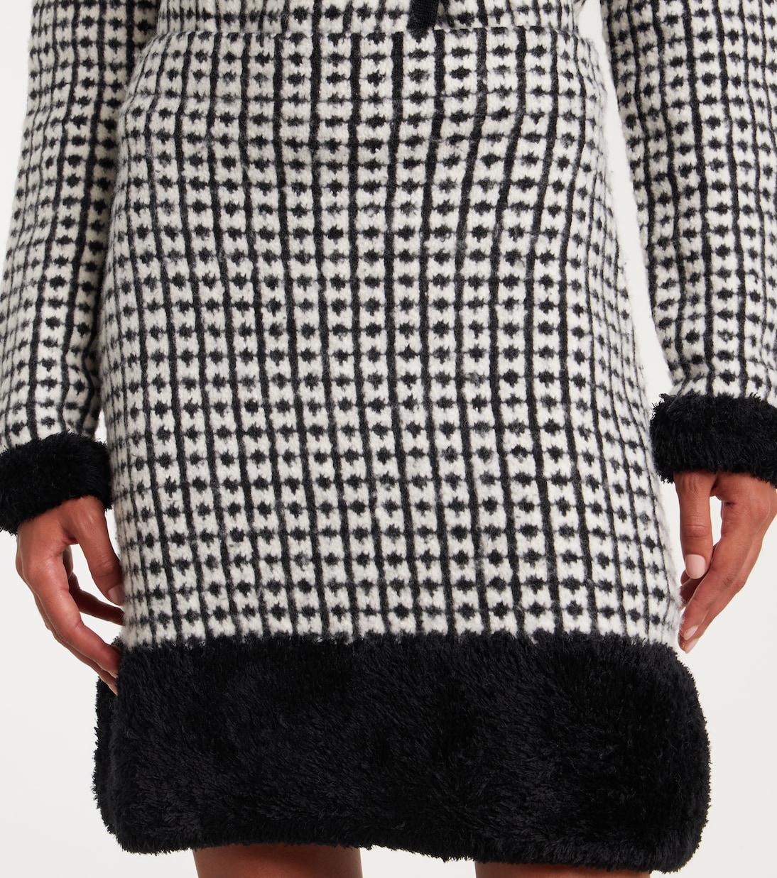 Tweed-effect miniskirt | Nina Ricci