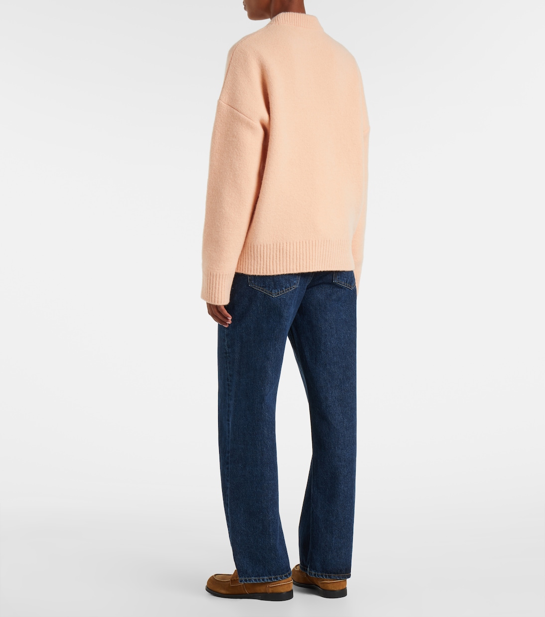 Ami De Cœur alpaca and wool-blend sweater | Ami Paris