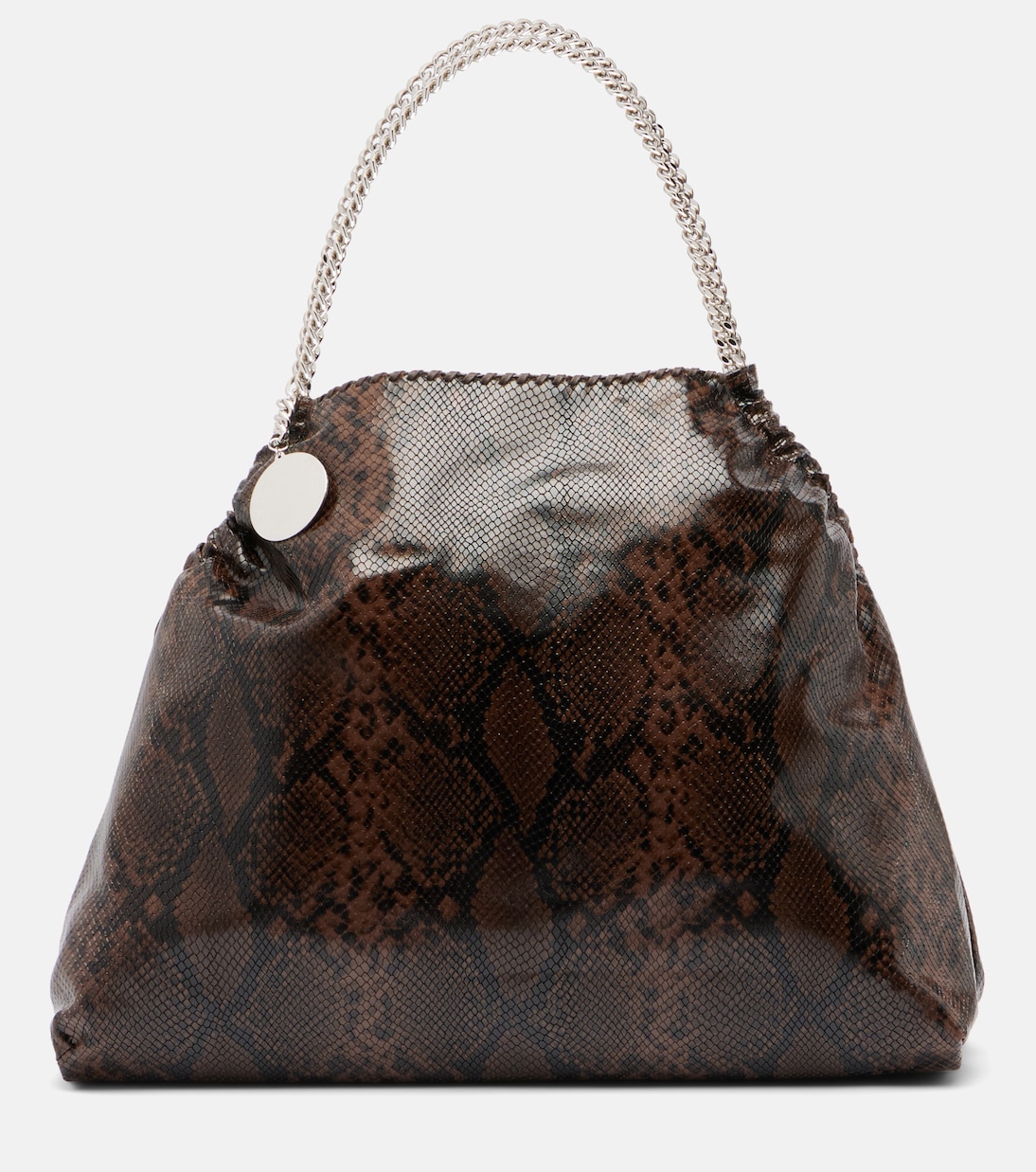 Snake-effect faux leather tote bag | Stella McCartney