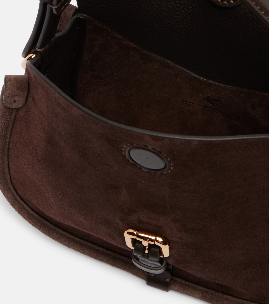 Pony Small suede crossbody bag | Etro