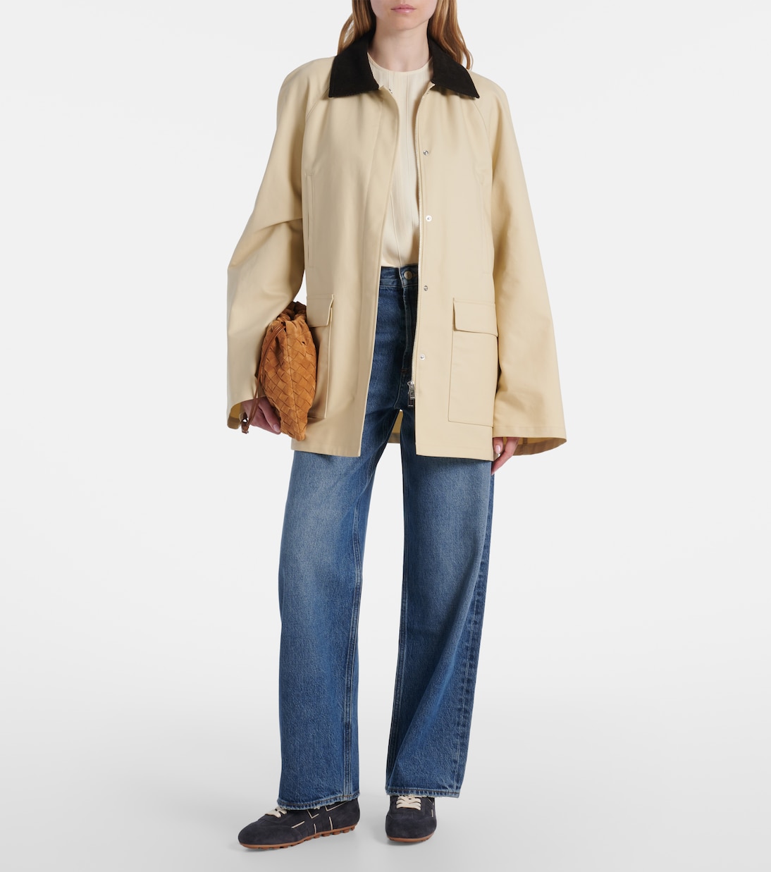 Hogan Olympia 스웨이드 스니커즈 | Hogan