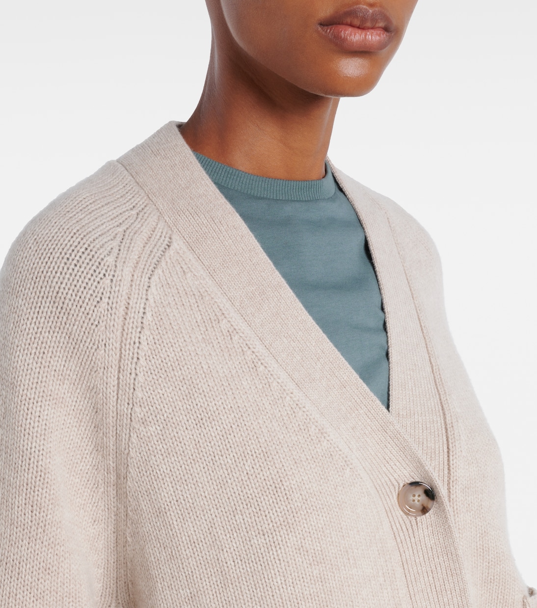 Wool and cashmere cardigan | Jardin des Orangers