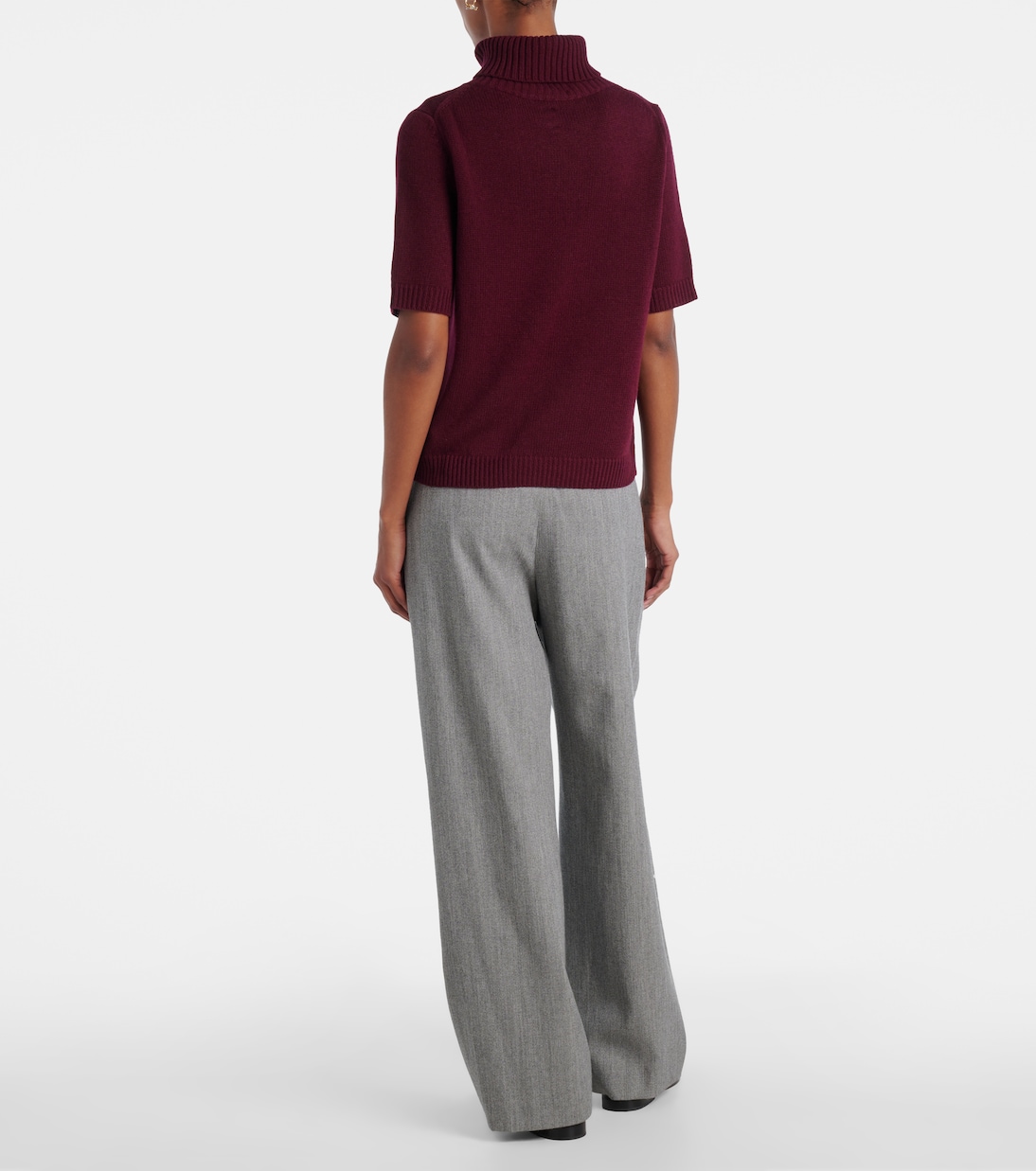 Ribbed-knit wool and cashmere sweater | Jardin des Orangers