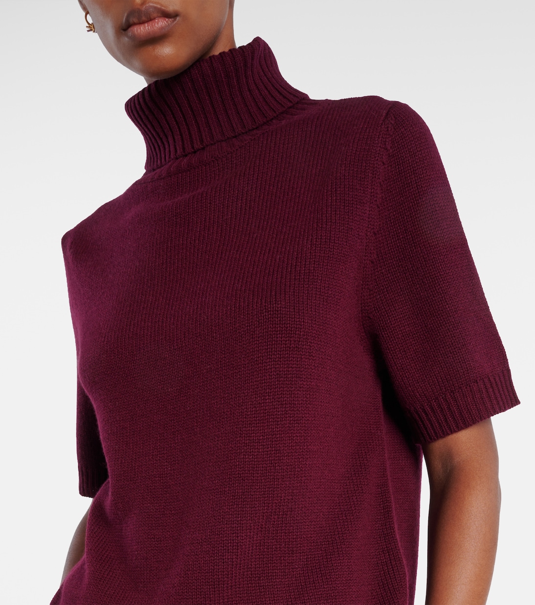 Ribbed-knit wool and cashmere sweater | Jardin des Orangers