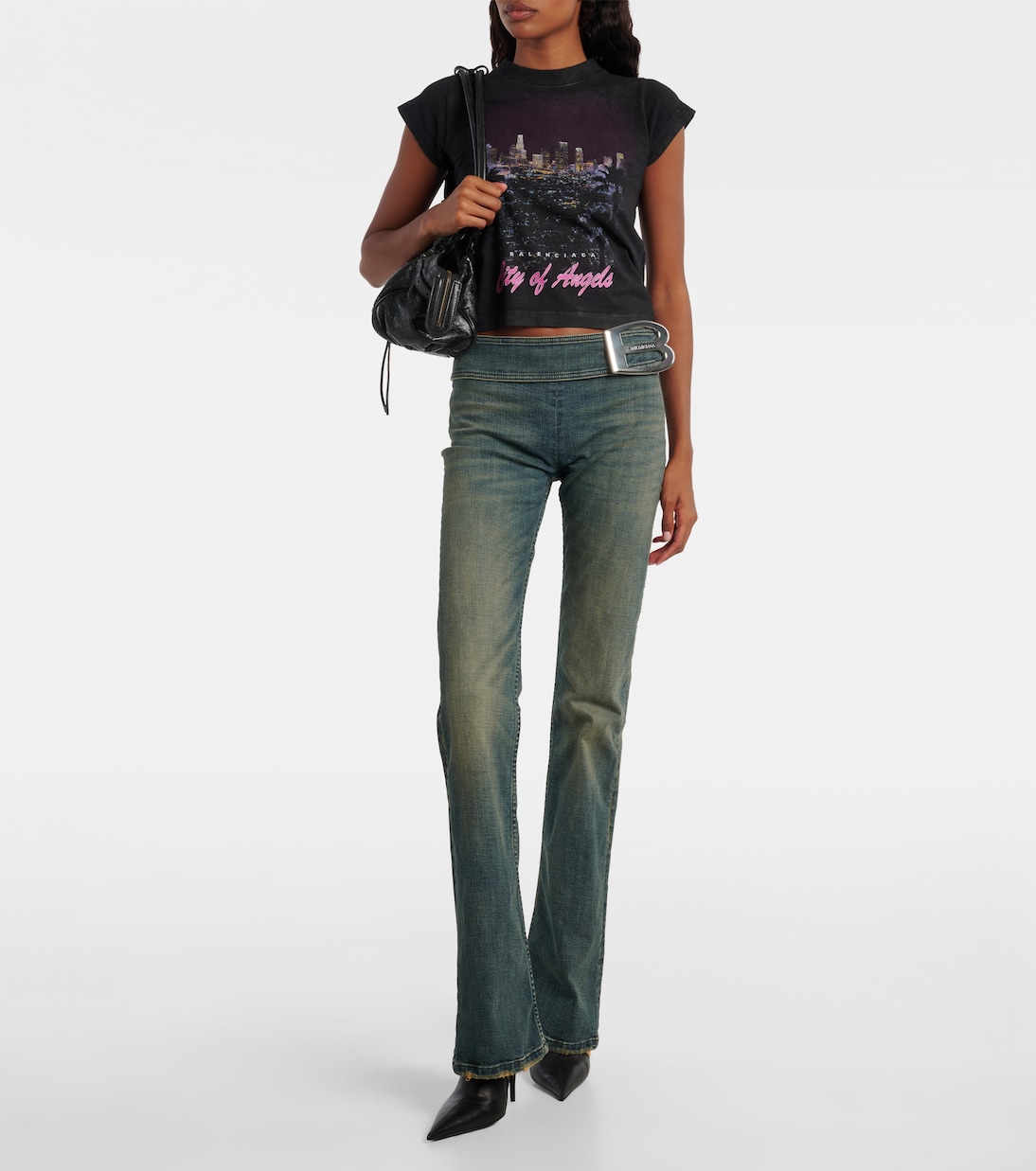 Low-rise bootcut jeans | Balenciaga