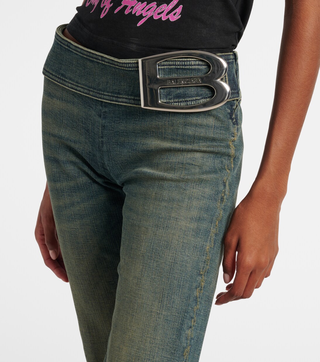 Low-rise bootcut jeans | Balenciaga
