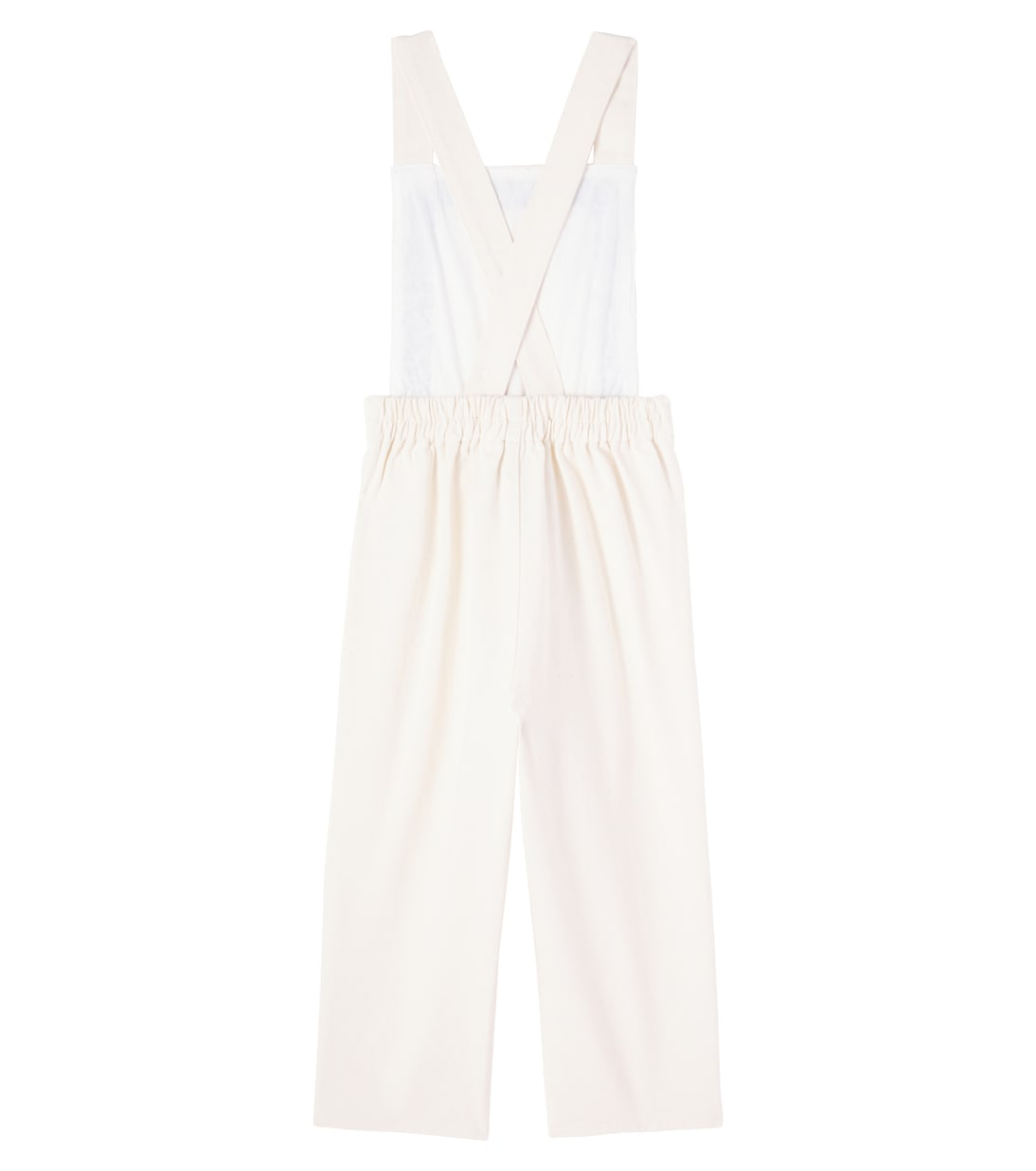 Tamara embroidered denim overalls  | The New Society
