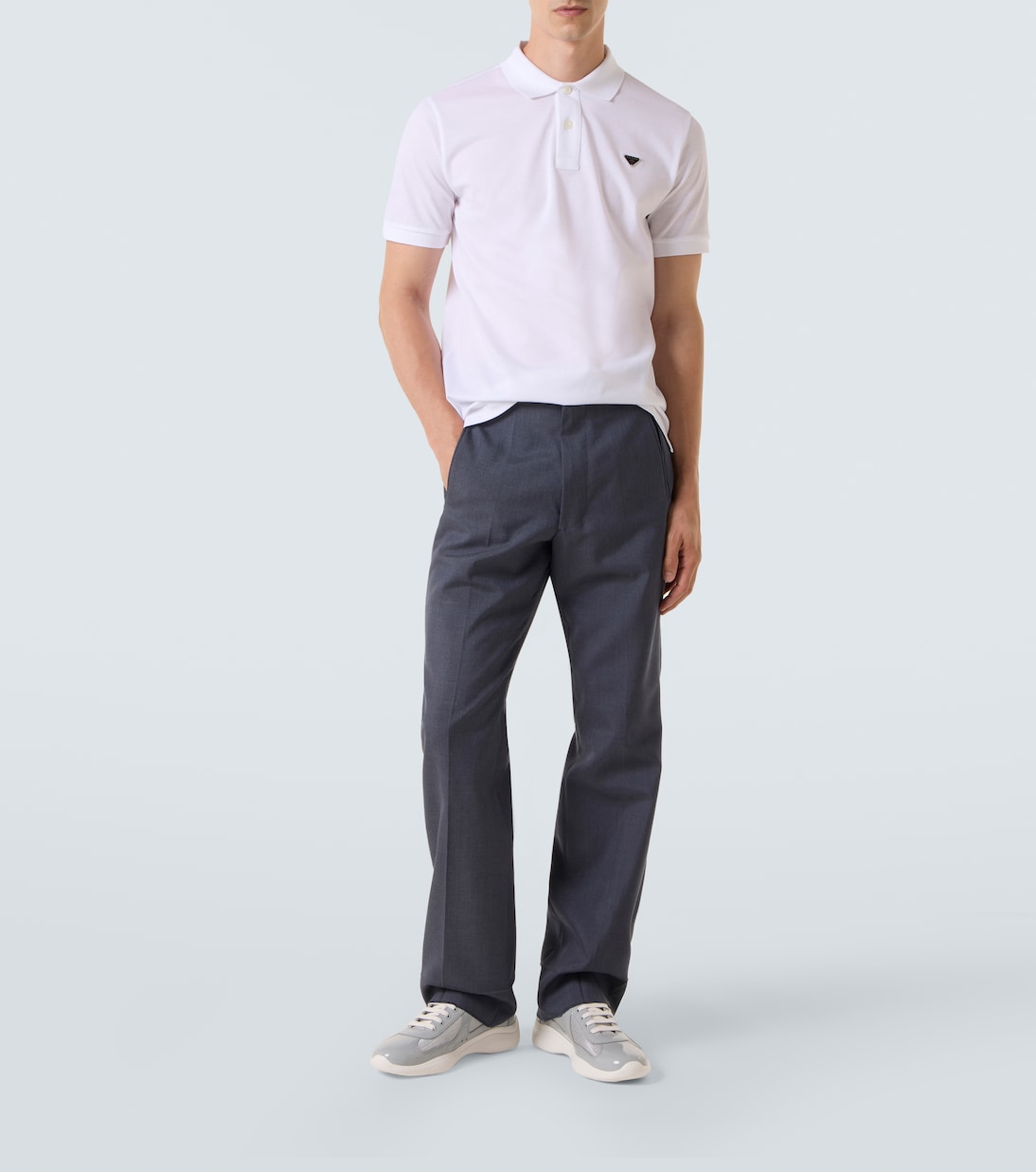 Prada American's Cup patent leather sneakers | Prada