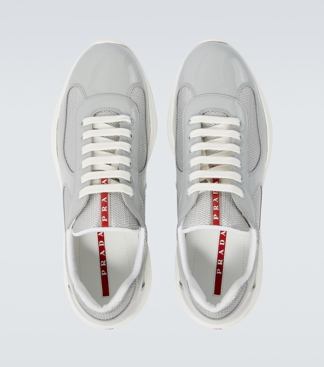 Prada American's Cup patent leather sneakers | Prada