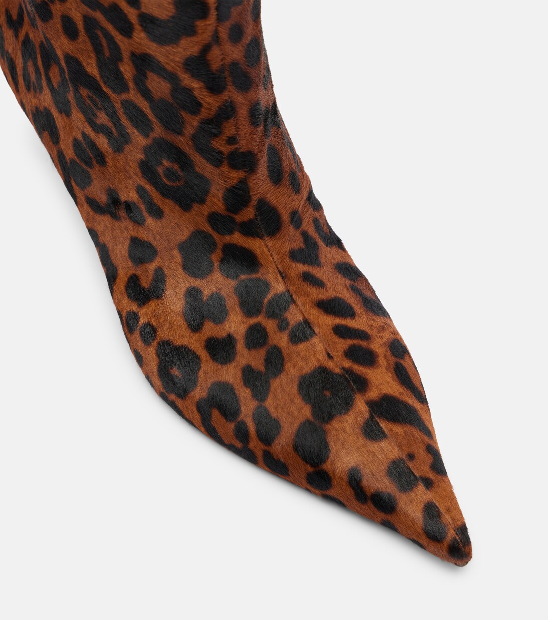 Botines Fiona 60 de pelo de becerro estampados | Amina Muaddi