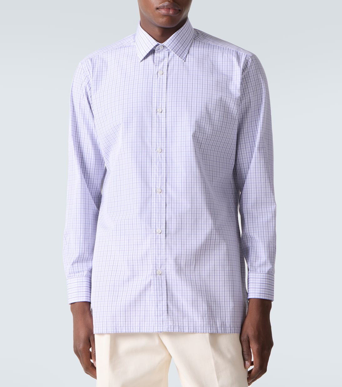 Hemd aus Baumwollpopeline | Charvet