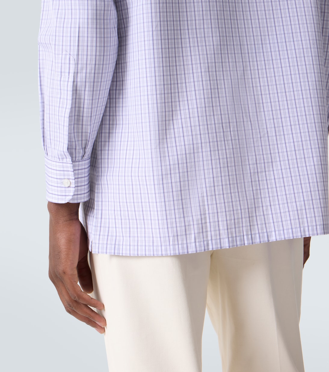 Hemd aus Baumwollpopeline | Charvet