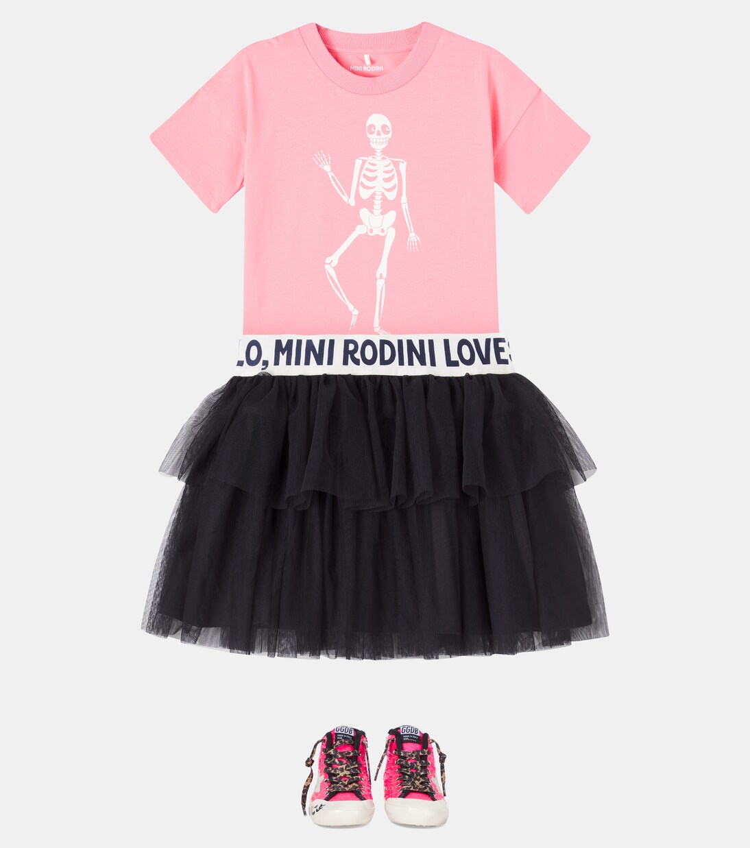 T-shirt imprimé en coton  | Mini Rodini