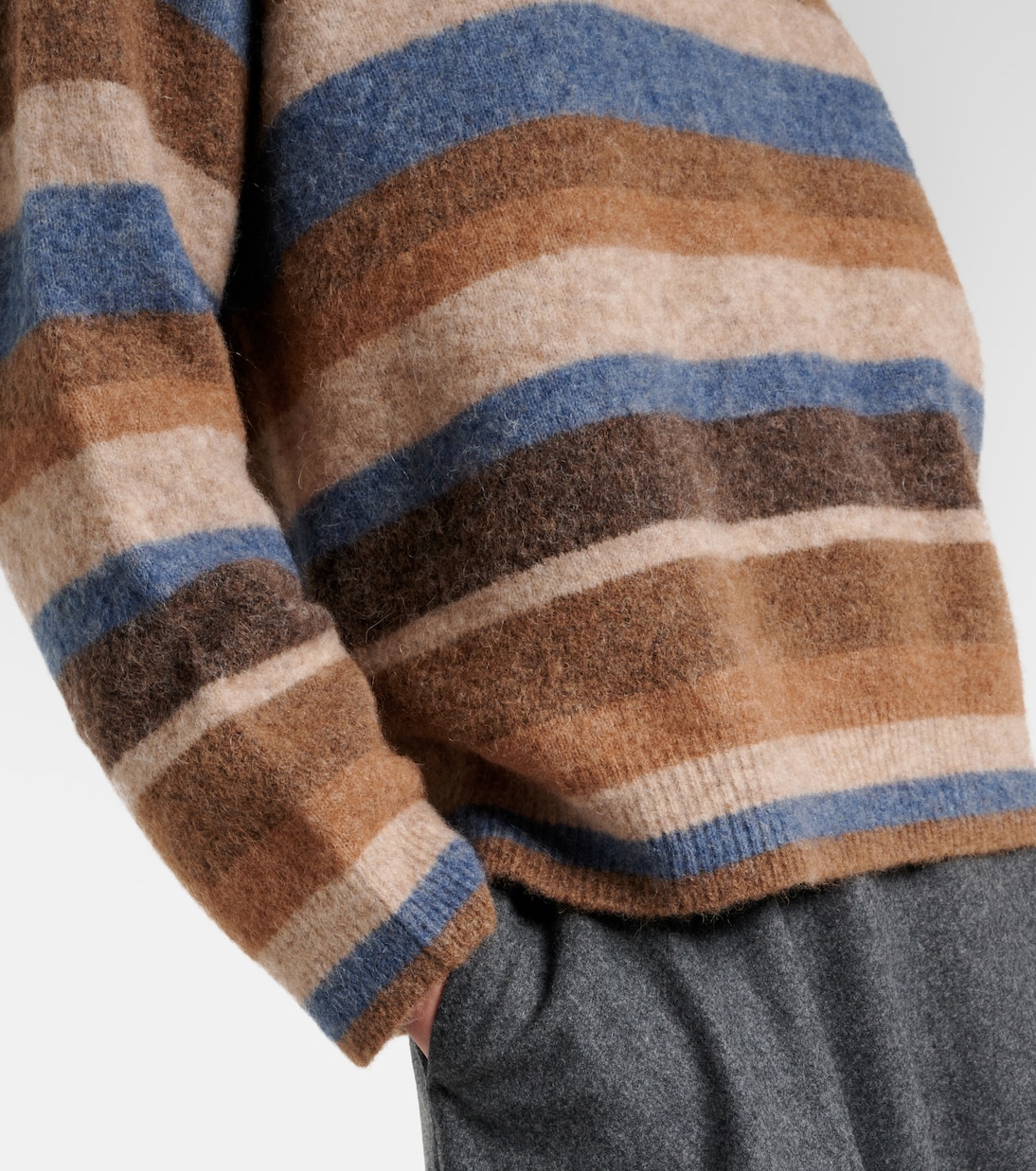 Smmvolare striped alpaca-blend sweater  | 'S Max Mara