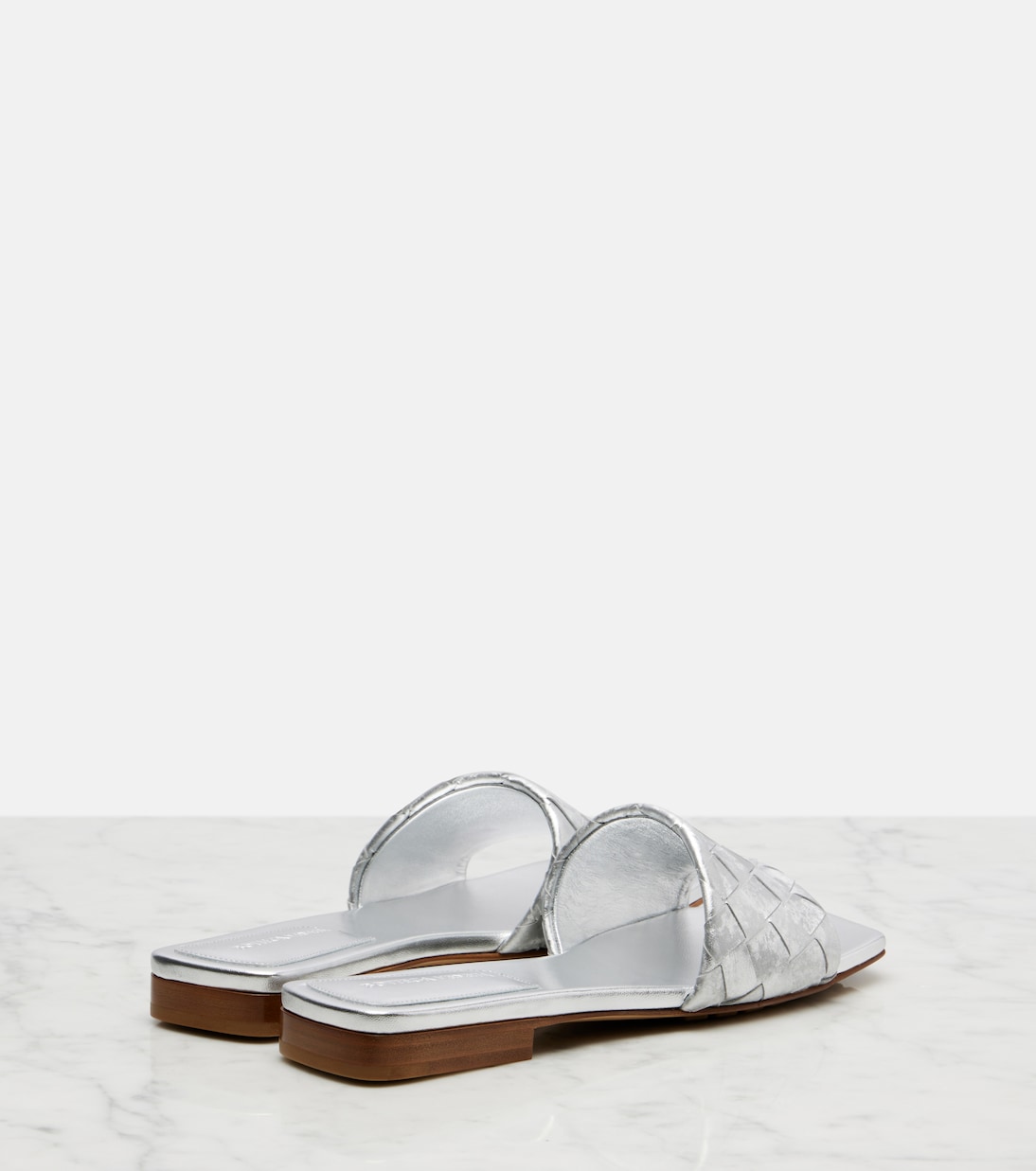 Pantoletten Parco aus Leder | Bottega Veneta