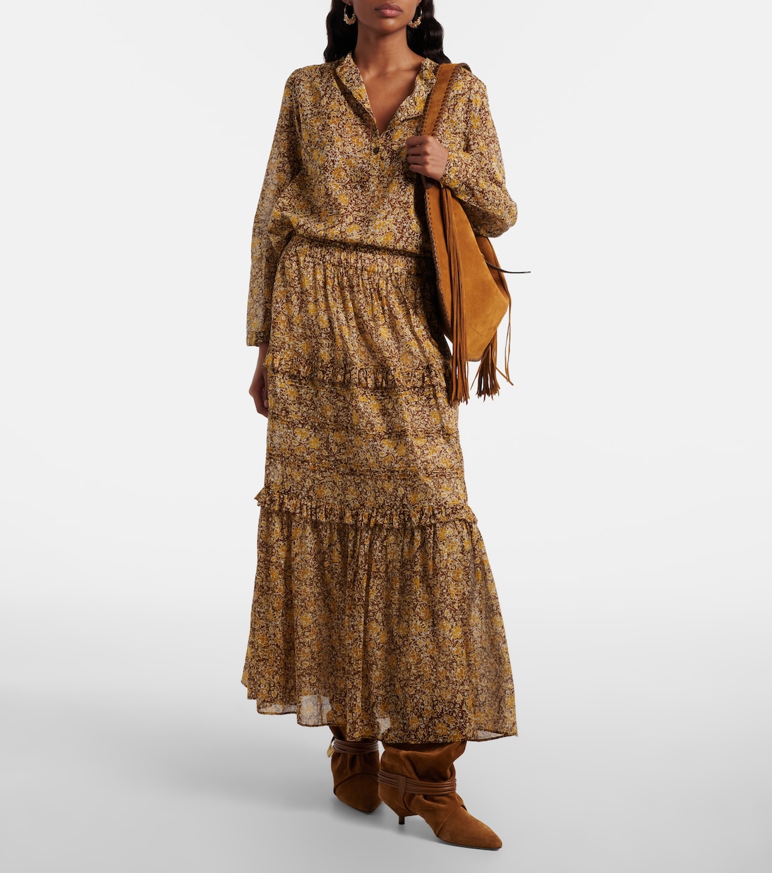 Maxirock Volumia aus Baumwolle | Marant Etoile