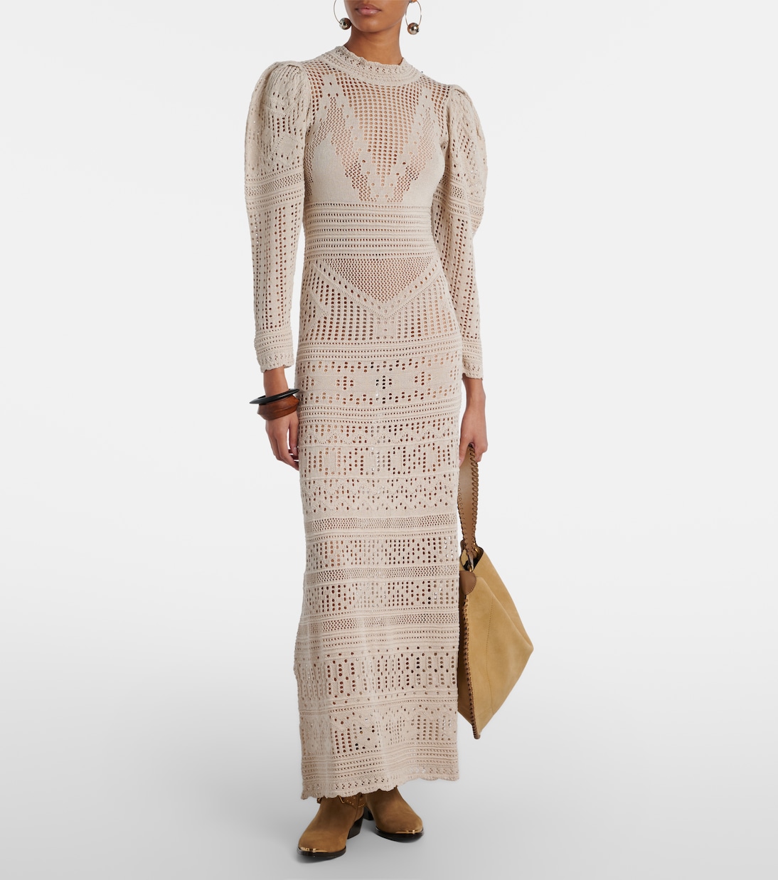 Dione open-knit maxi dress | Isabel Marant