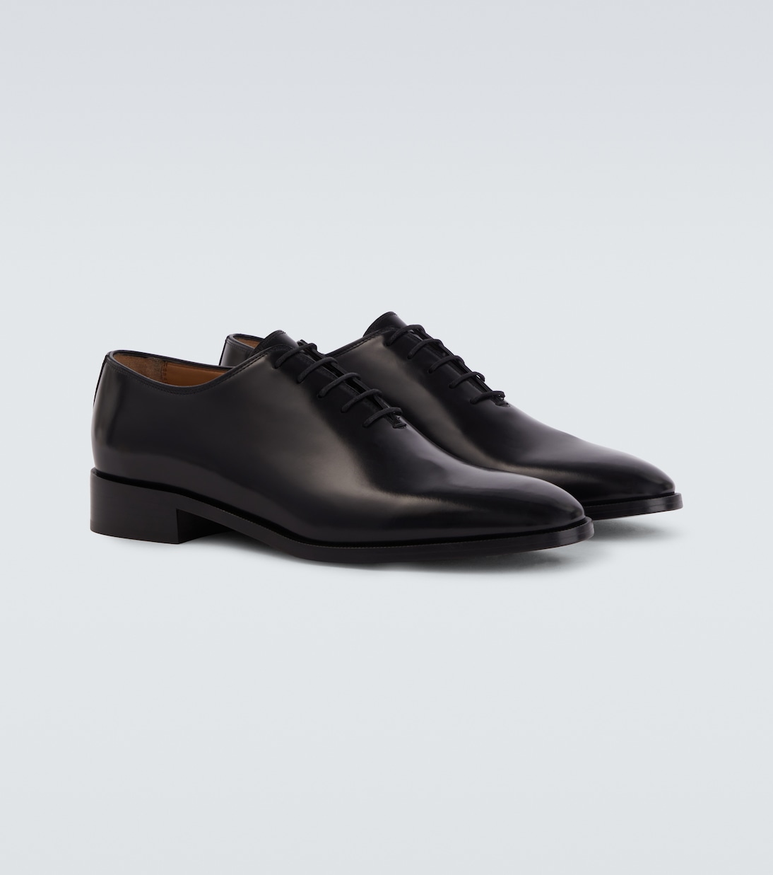 VLogo leather Derby shoes | Valentino Garavani