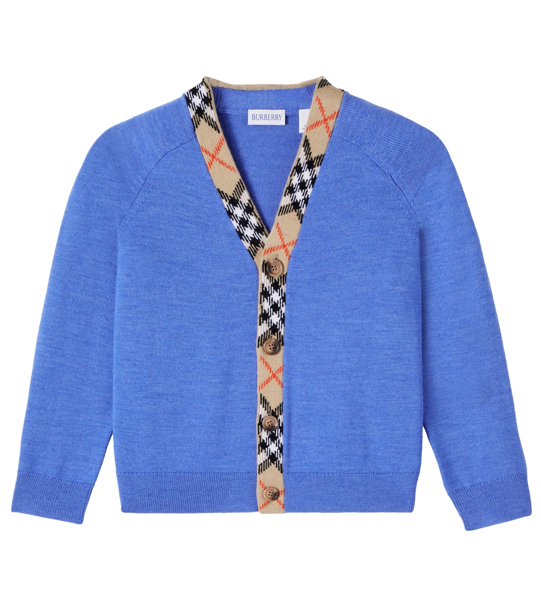 Burberry Check wool cardigan | Burberry Kids