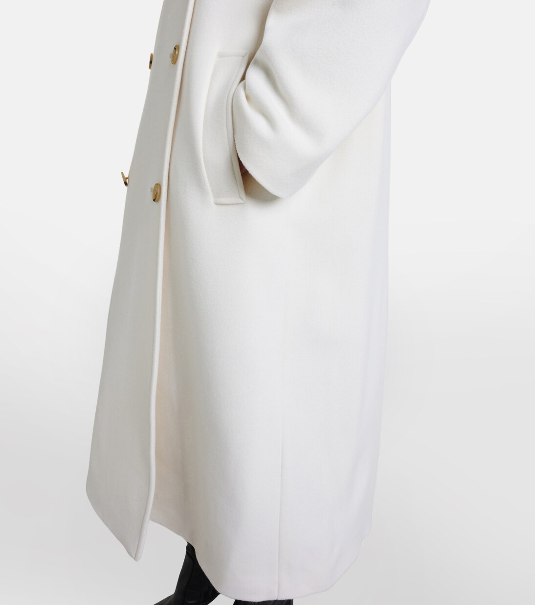 Mantel aus einem Wollgemisch | Toteme