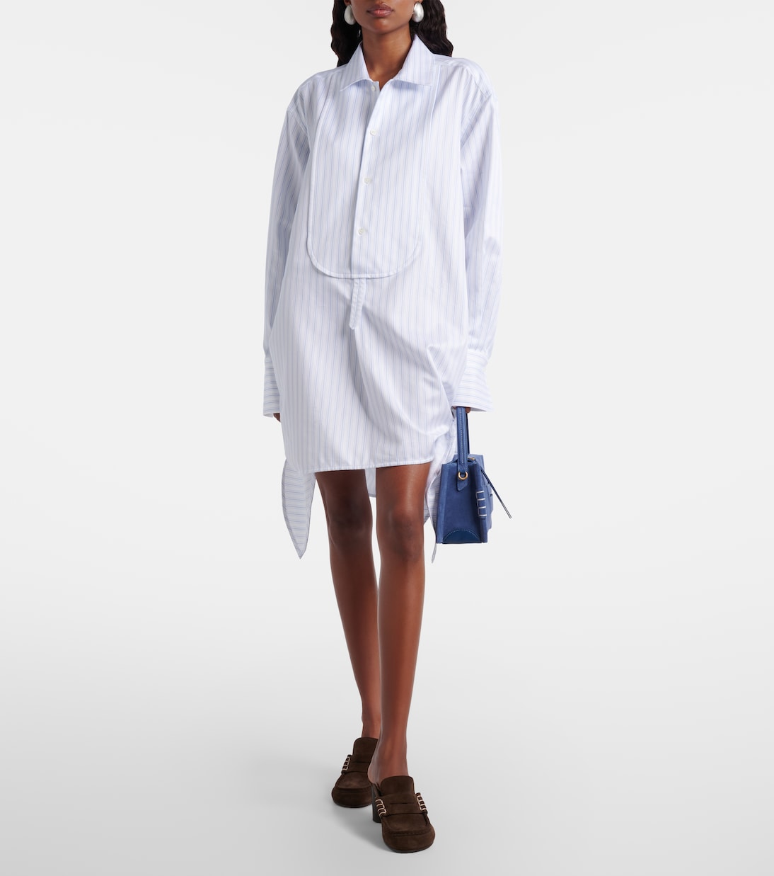 Loafer Small suede shoulder bag | JW Anderson