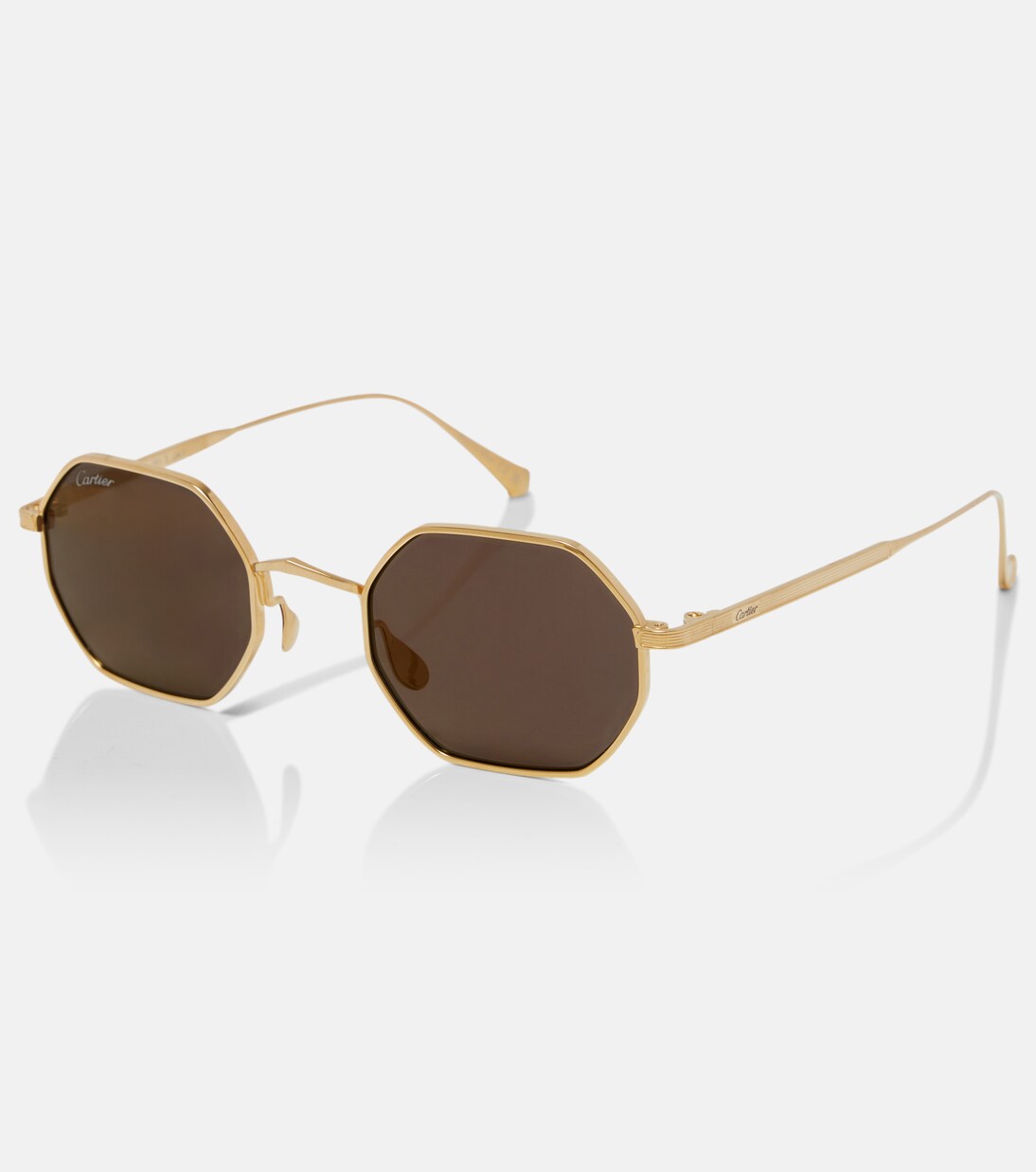 Eckige Sonnenbrille Signature C  | Cartier Eyewear Collection