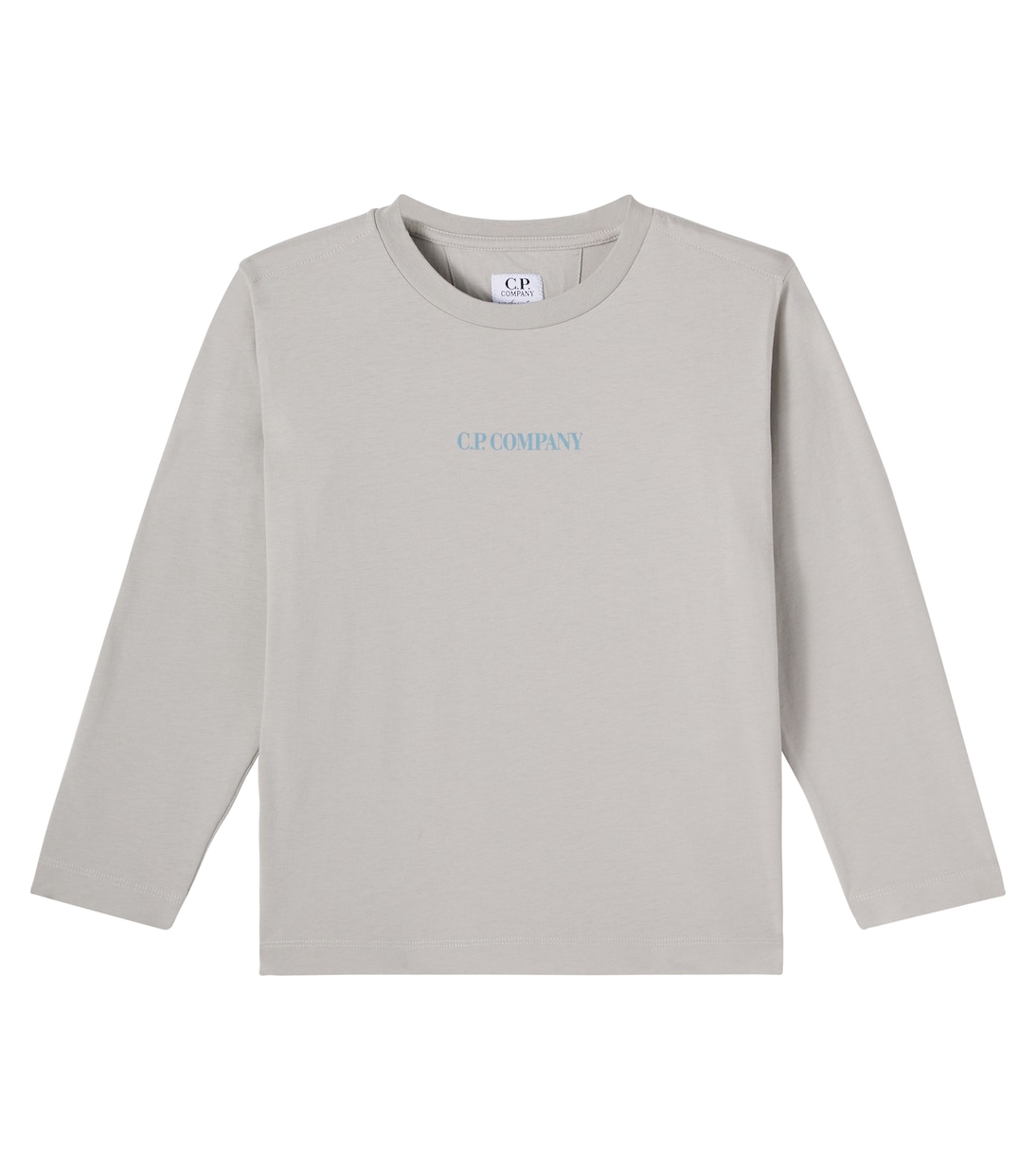 Logo cotton jersey sweatshirt | C.P. Company Kids