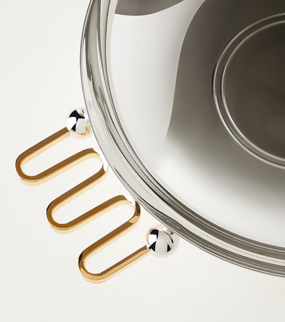 Fjerdingstad silver-plated centerpiece by Christian Fjerdingstad | Christofle