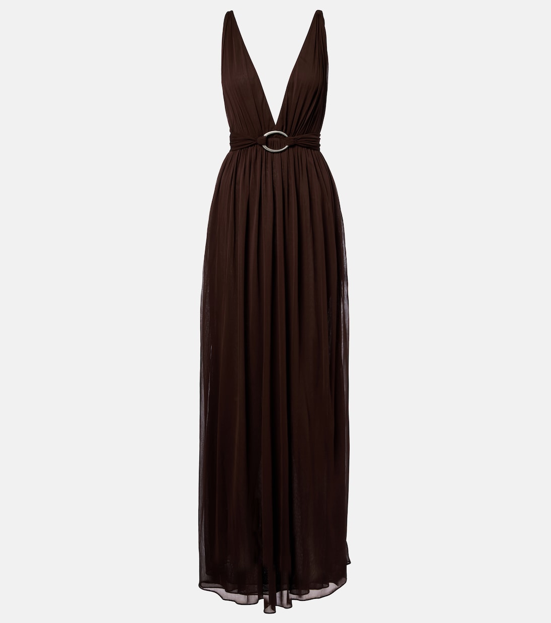 Belted jersey maxi dress | Tory Burch
